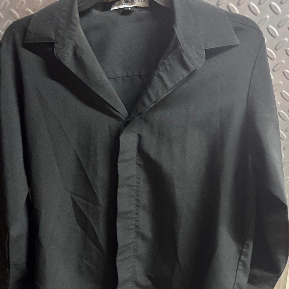 Classic Black Dress Shirt for Men